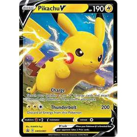 Pokemon Promo Ultra Rare Pikachu V SWSH061 (Oversized)
