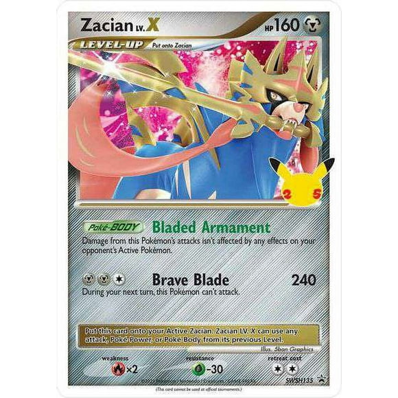 Pokemon Promo Ultra Rare Zacian V SWSH135