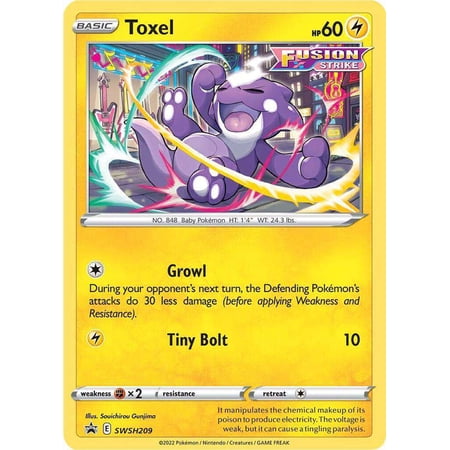 Pokemon PromoTrading PromoCard PromoGame PromoToxel PromoSWSH209