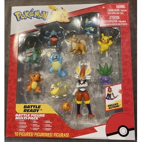 Pokemon Proxy Pokemon Battle Age 4+ Action Figure, Multicolor, 10 Pack