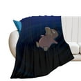 thumbnail image 1 of Pokemon Psyduck Throw Blanket Cute Flannel for Boys Girls Men Women, 1 of 7