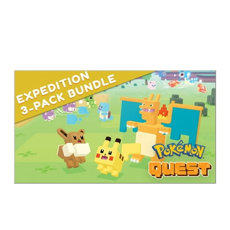 Pokemon Quest Expedition 3-Pack Bundle - Nintendo Switch [Digital]