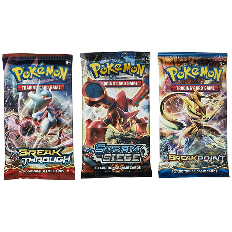 NEW Pokemon Random Booster Cards, Pack of 3 - Walmart.com