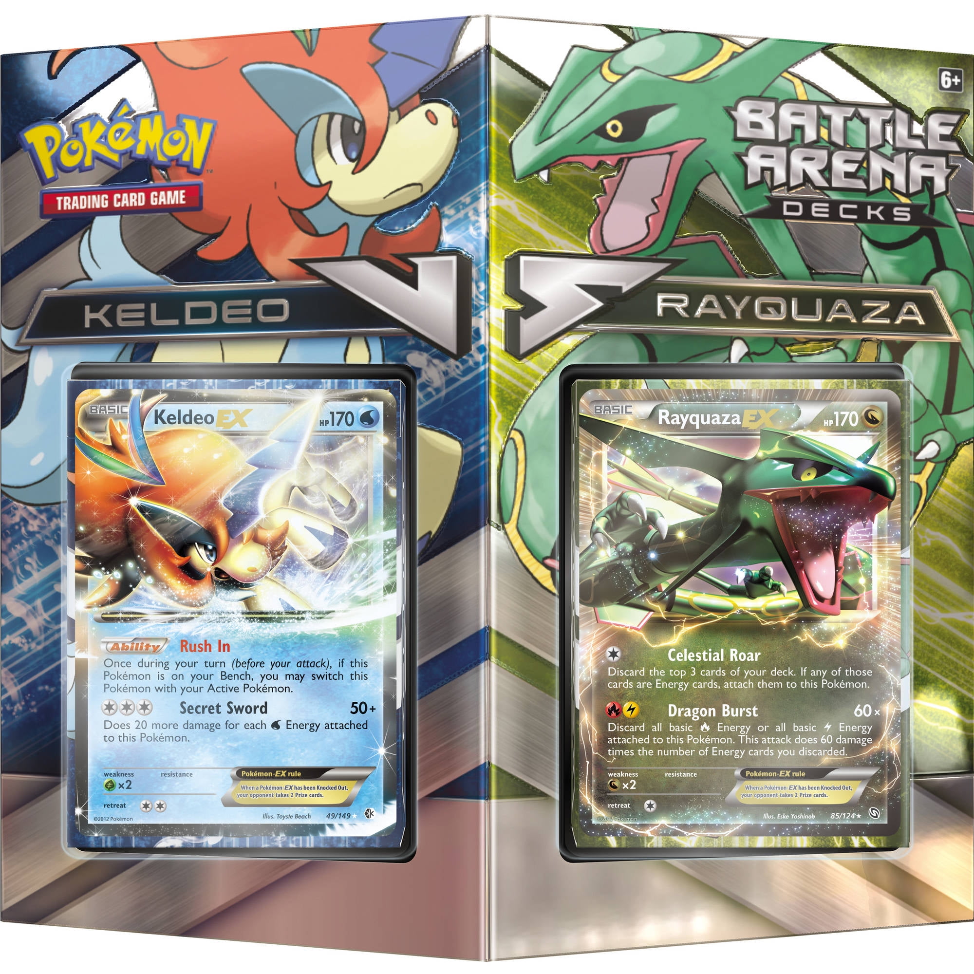 Pokemon TCG: Shiny Mega Rayquaza Deck Box - Pokemon International Deck  Boxes - Deck Boxes