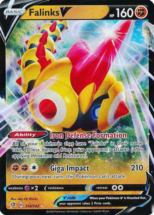 Pokemon Rebel Clash Falinks V #110 - Walmart.com Pokemon Rebel Clash Falinks V #110 - Walmart.com