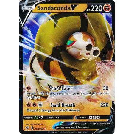 Pokemon Rebel Clash Sandaconda V #108