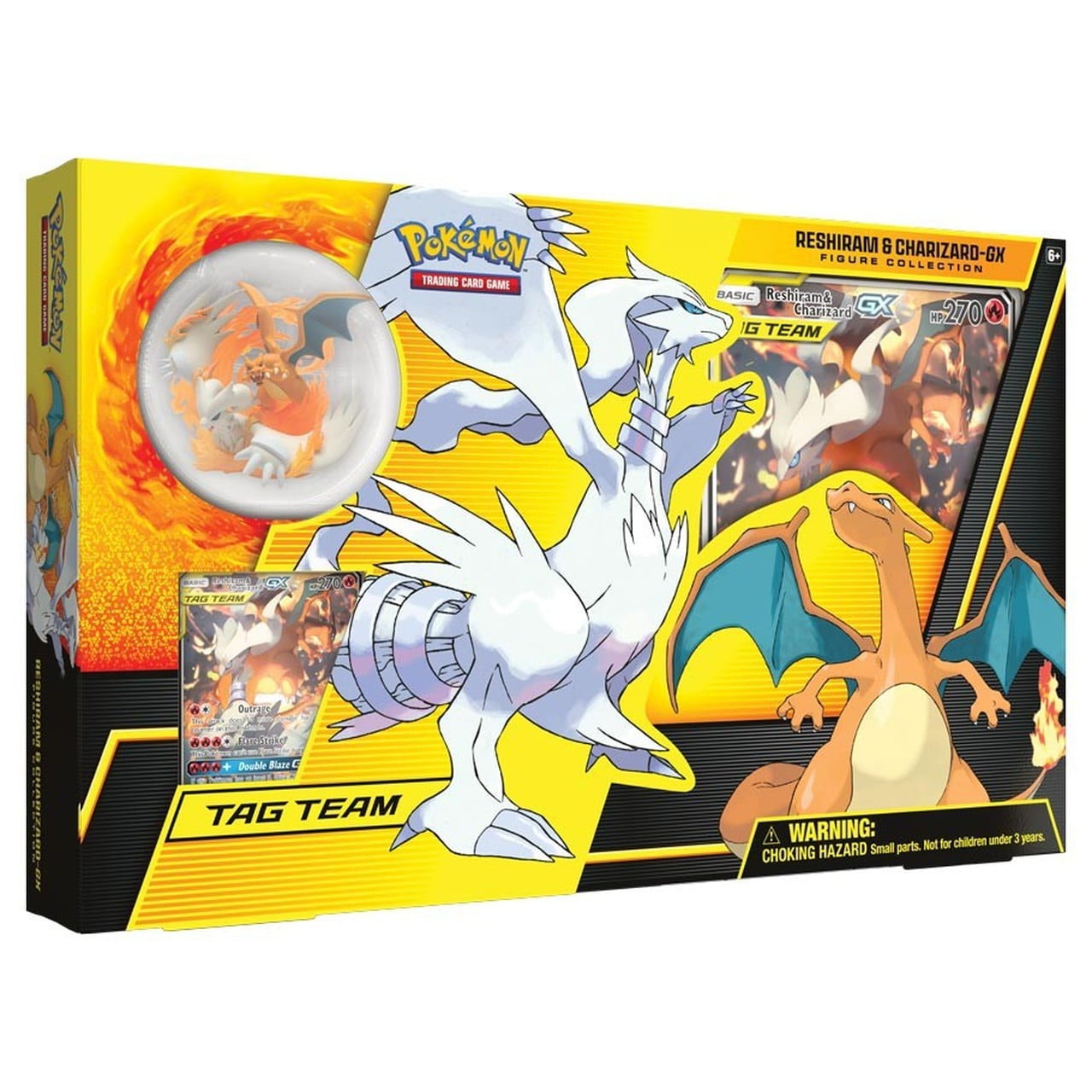 Pokemon Reshiram Charizard Gx Box 