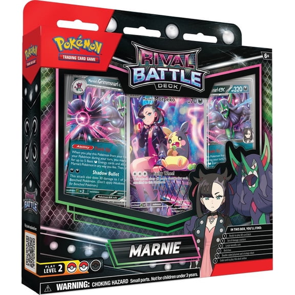 Pokemon Rival Battle Marnie Deck (60 Cards, Grimmsnarl ex)