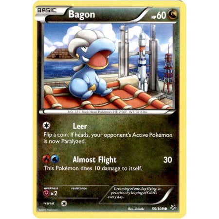 Pokemon Roaring Skies Bagon #55