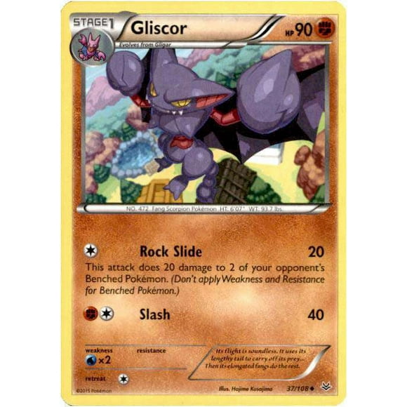 Pokemon Roaring Skies Gliscor #37