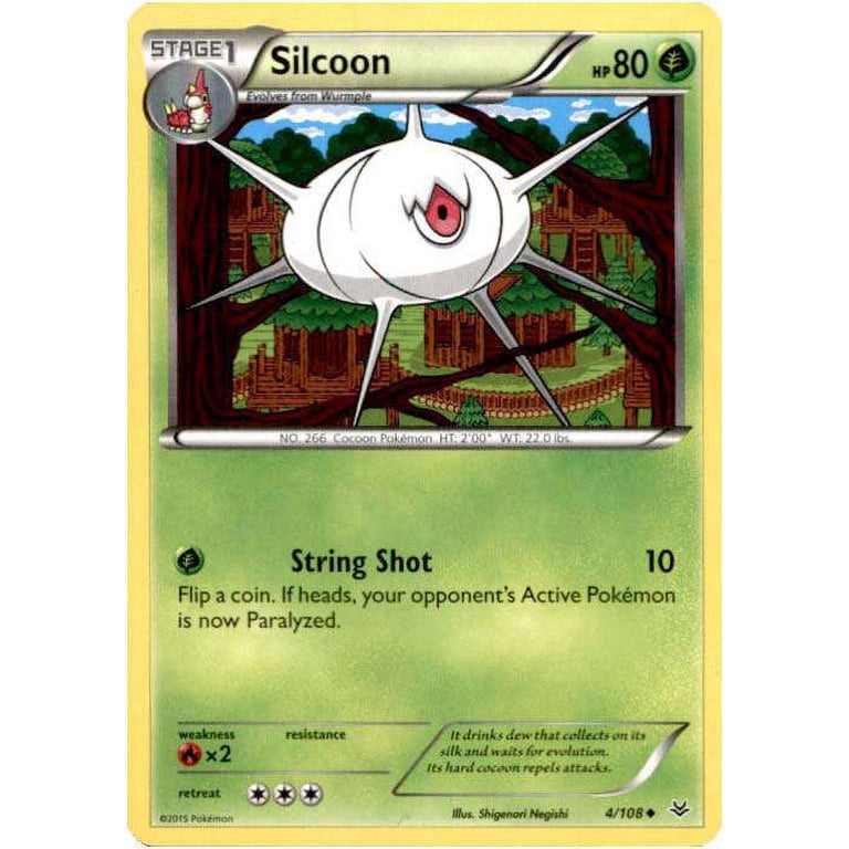 Pokemon Roaring Skies Silcoon #4 - Walmart.com