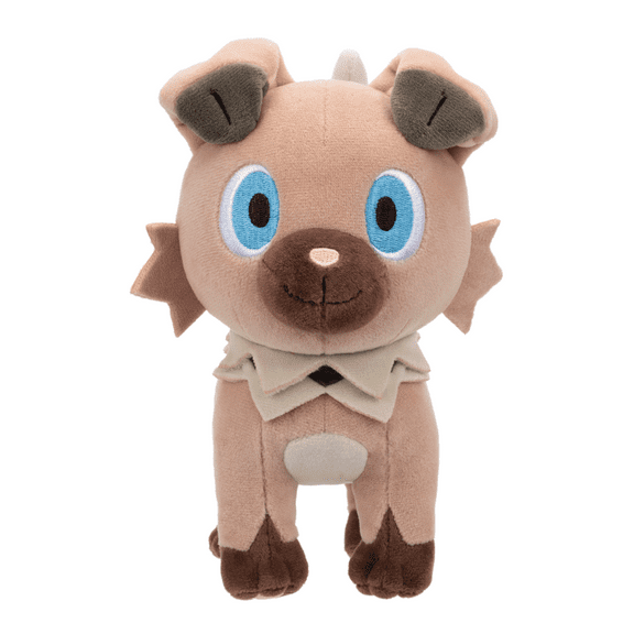 Pokemon Rockruff - 8 inch Soft Plush with Authentic Details(Selections May Vary)