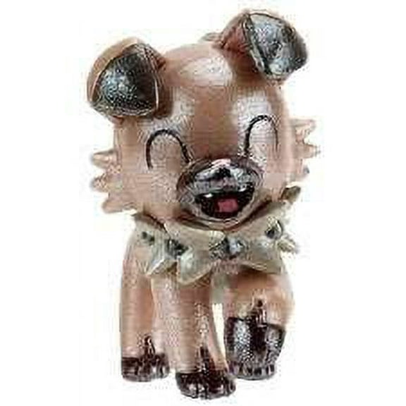 Pokemon Rockruff Mini PVC Figure (Pearlized Color Version) (No Packaging)