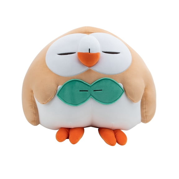 Pokemon Rowlet Sleeping Plush - 18 inch Premium Plush in Sleeping Pose