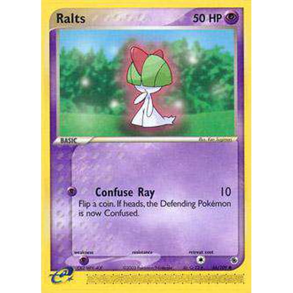 Pokemon Ruby & Sapphire Common Ralts #66