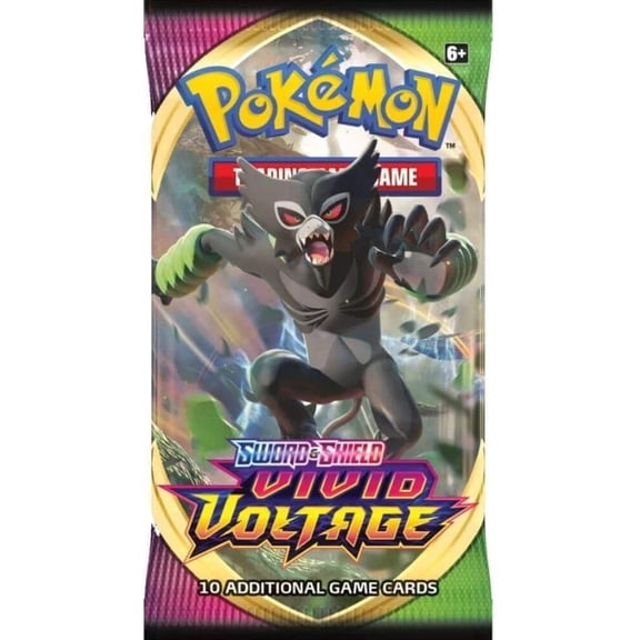 Pokemon SAS4 Vivid Voltage Booster Pack, 175-80749