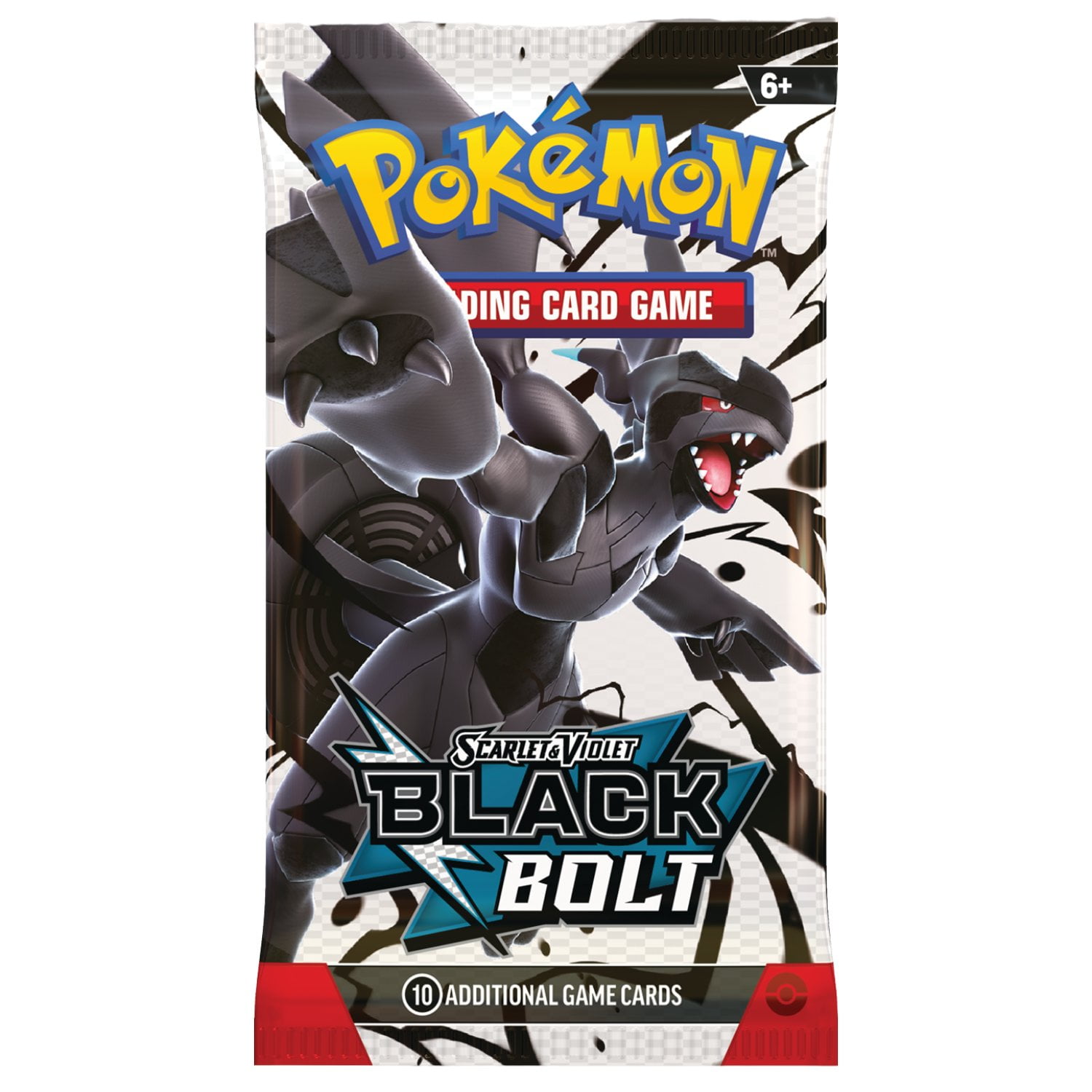 Pokemon SV10.5 Black Bolt Booster Pack - Walmart.com