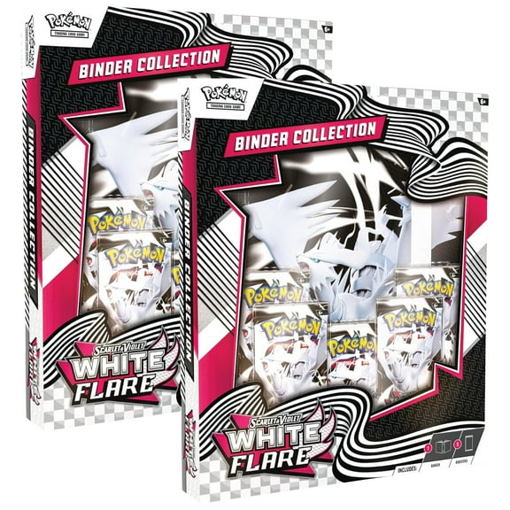 Pokemon SV10.5 White Flare Binder Collection 2-Pack
