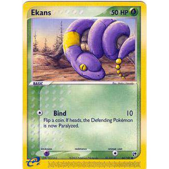 Pokemon Sandstorm Common Ekans #64