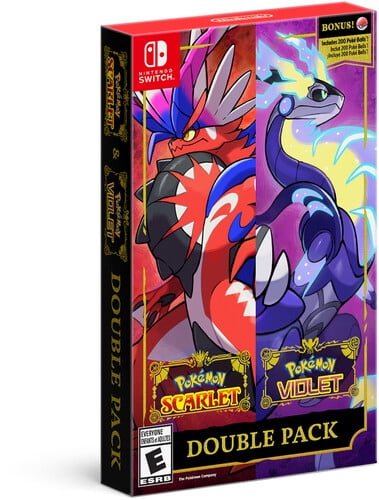 Nintendo Switch Pokemon Double Pack: Scarlet & Violet Games