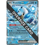 Pokemon Scarlet & Violet 151 Double Rare Blastoise ex #9 Oversize