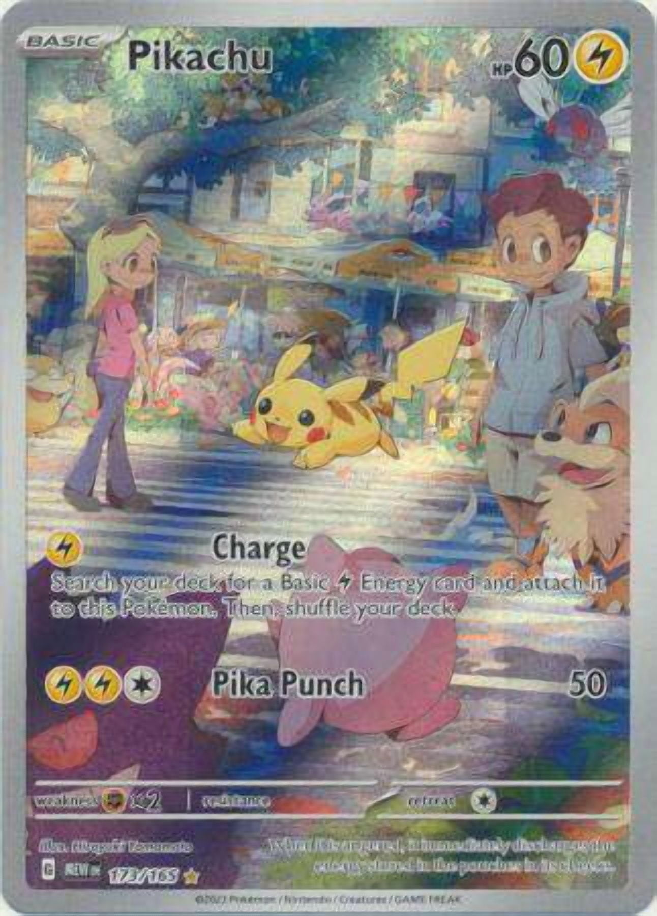 Pokemon Scarlet & Violet 151 Pikachu Trading Card