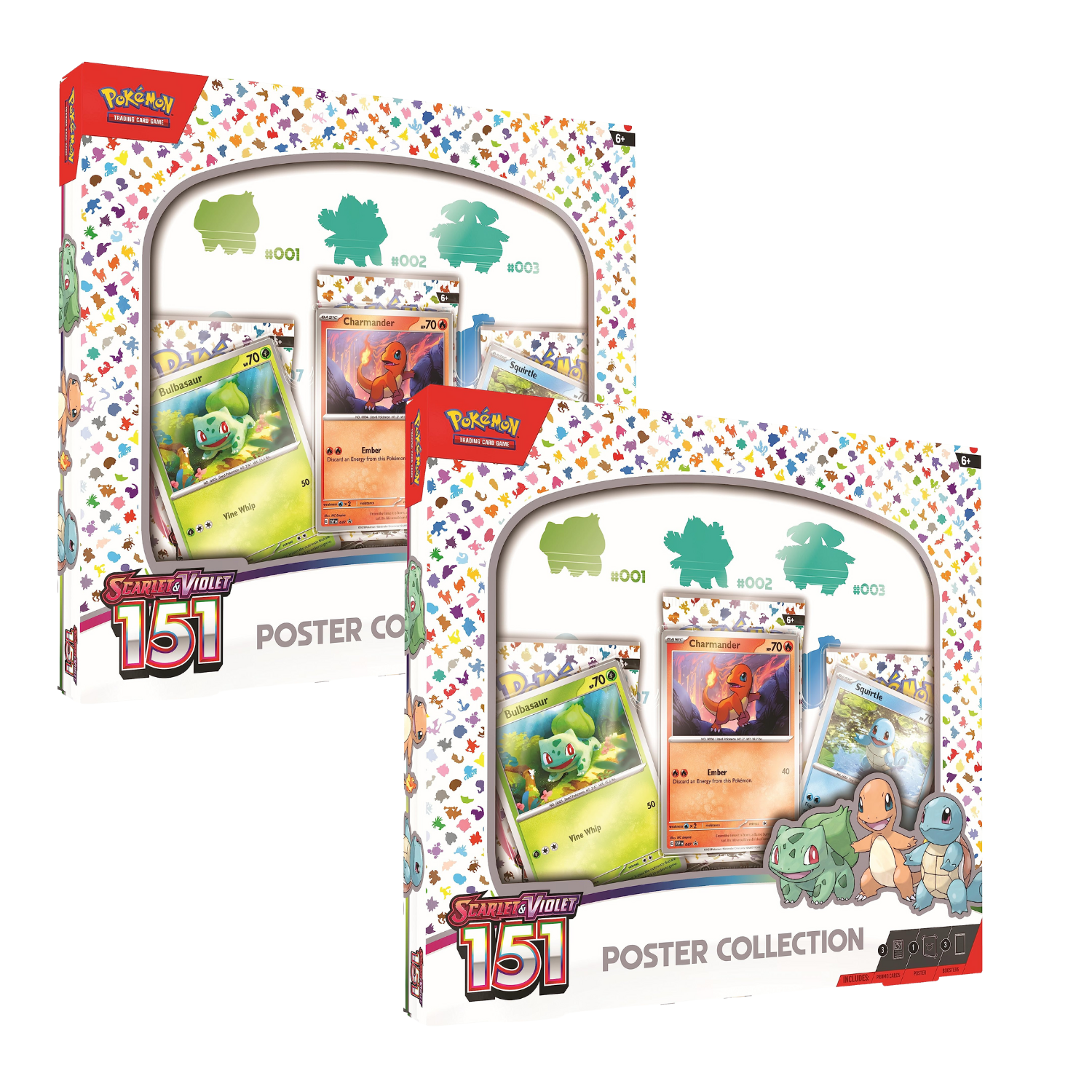 Pokemon Scarlet \u0026 Violet 151 Special Poster Collection (2-Pack)