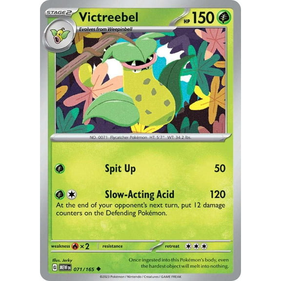 Pokemon Scarlet & Violet 151 Uncommon Victreebel #71