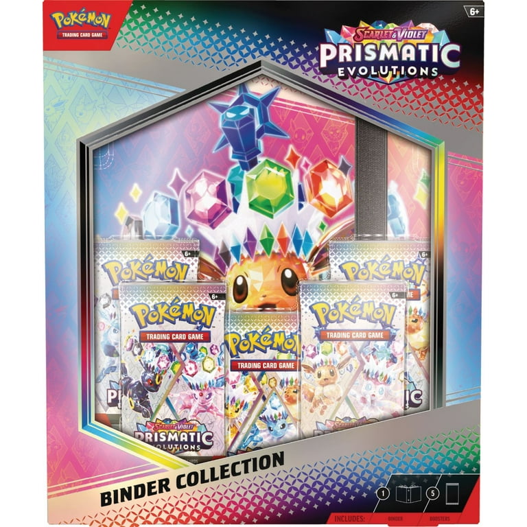 Pokemon Scarlet & Violet 8.5 Prismatic Evolutions Binder
