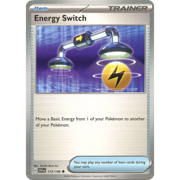 Pokemon Scarlet & Violet Base Set Common Energy Switch #173