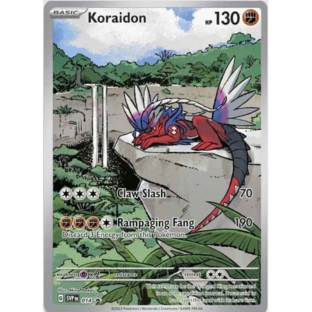 Pokemon Scarlet & Violet Base Set Promo Holo Koraidon SVP014
