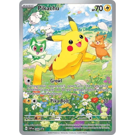 Pokemon Scarlet & Violet Base Set Promo Holo Pikachu SVP088