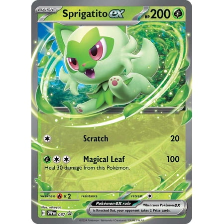 Pokemon Scarlet & Violet Base Set Promo Holo Sprigatito ex SVP087