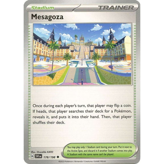 Pokemon Scarlet & Violet Base Set Uncommon Mesagoza #178