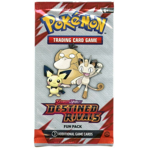 Pokemon Scarlet & Violet Destined Rivals Fun Pack (3 Cards)