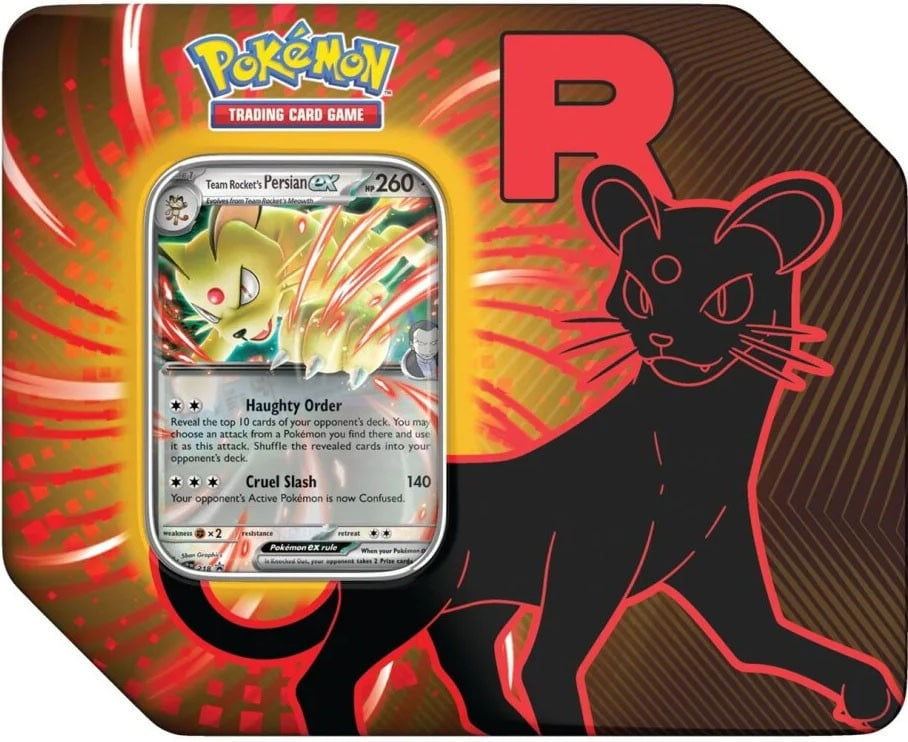 Pokemon Scarlet & Violet Destined Rivals Team Rocket's Persian ex