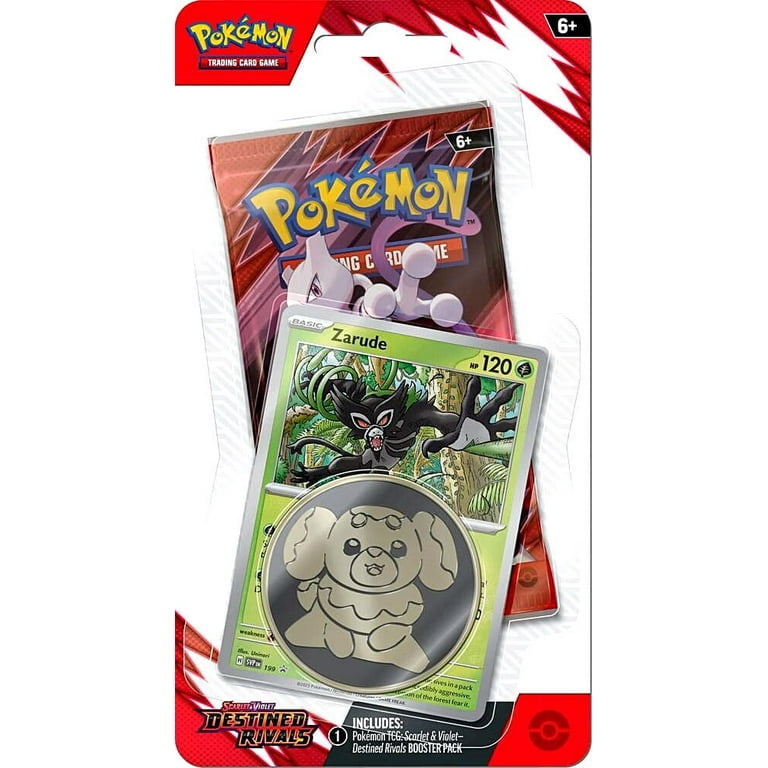 Pokemon Scarlet and Violet Destined Rivals Zarude Blister Pack