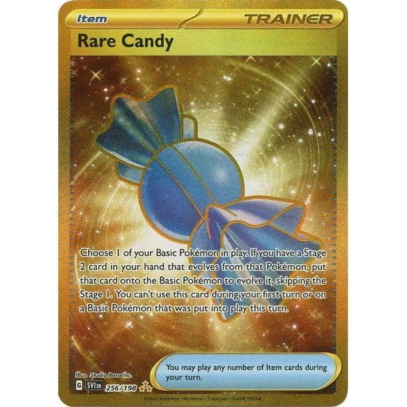 Pokemon Scarlet & Violet Hyper Rare Rare Candy #256/198
