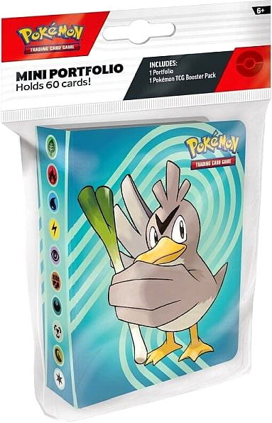 Pokemon Scarlet \u0026 Violet Journey Together Mini Portfolio (Includes 1 Booster Pack, Holds 60 Cards)
