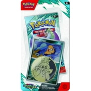 Pokemon Scarlet & Violet Journey Together Scraggy Checklane BLISTER Pack Booster Pack, Promo Card & Coin