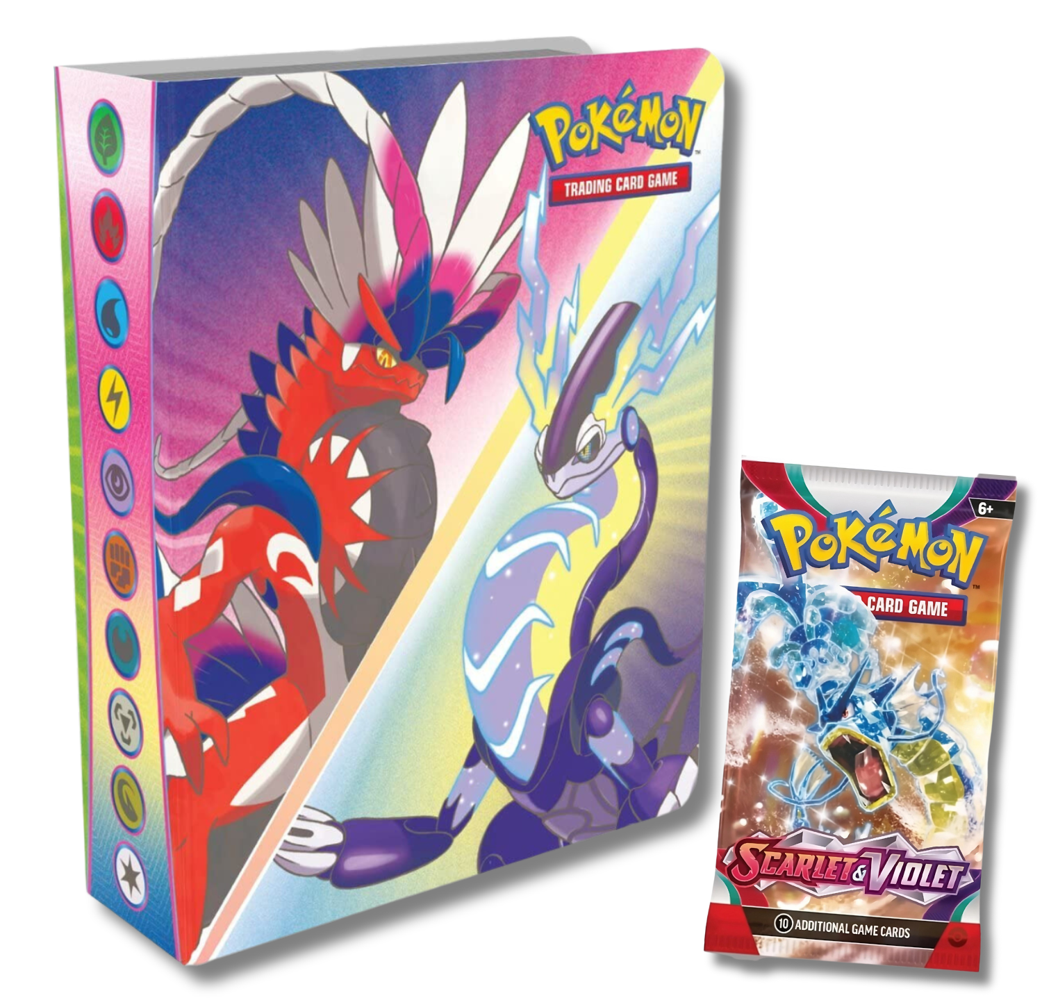 Pokemon Scarlet & Violet Mini Portfolio + 1 Booster Pack