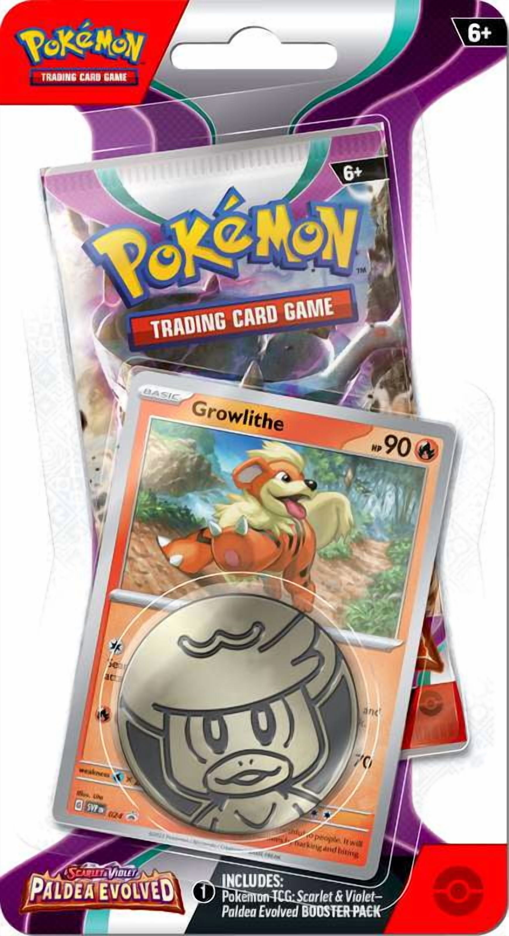 Pokemon Scarlet & Violet Paldea Evolved Growlithe Barbados | Ubuy