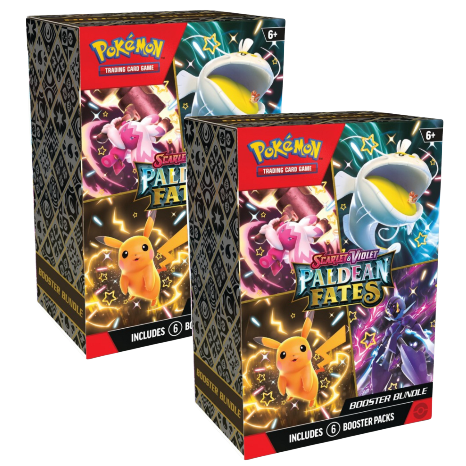 Pokemon Scarlet and Violet Paldean Fates Booster Bundle, 2-Pack