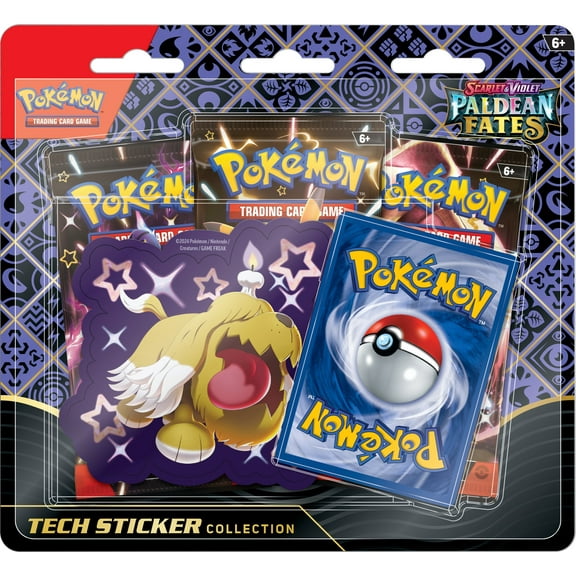 Pokemon Paldean Fates Tech Sticker Collection Blisters