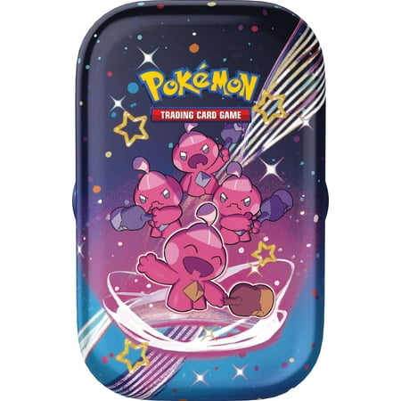 Pokemon Scarlet & Violet Paldean Fates Tinkatink Mini Tin (2 Booster Packs & Art Card)