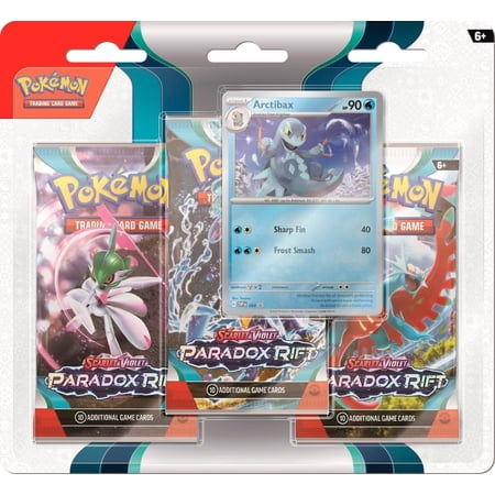 Pokemon Scarlet & Violet Paradox Rift Arctibax Special Edition (3 Booster Packs & 1 Foil Promo Card)