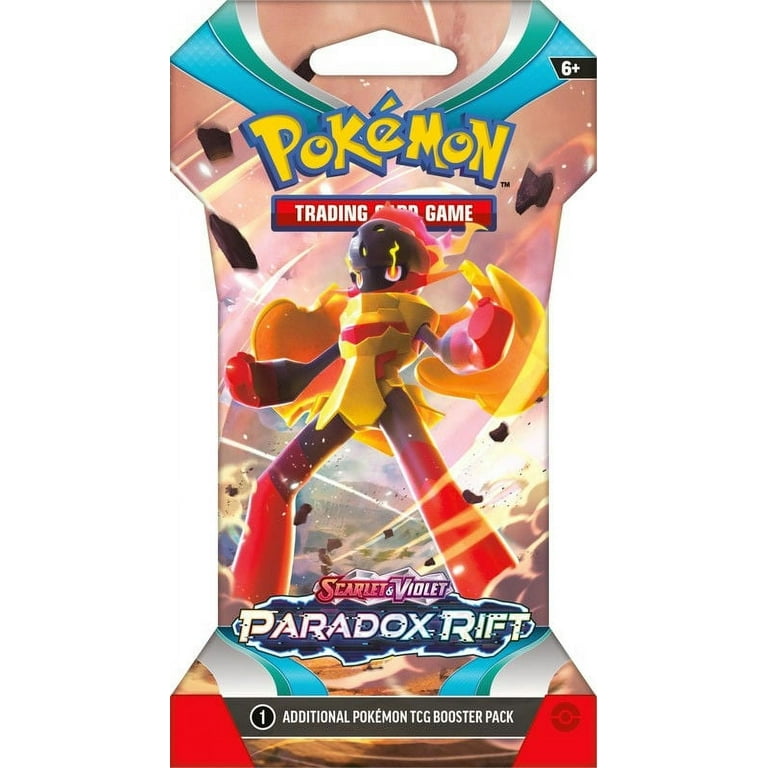 スカーレット Pokemon Scarlet & Violet Paradox Rift Sleeved Booster