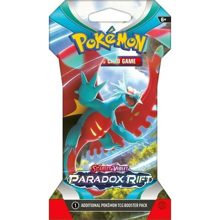 Pokemon Scarlet & Violet Paradox Rift Sleeved Booster | Roaring Moon