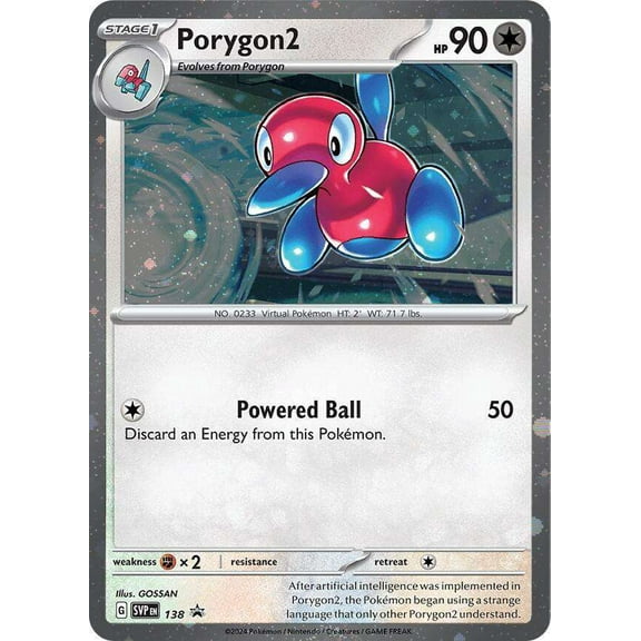 Pokemon Scarlet & Violet  Porygon2 Promo Single Card