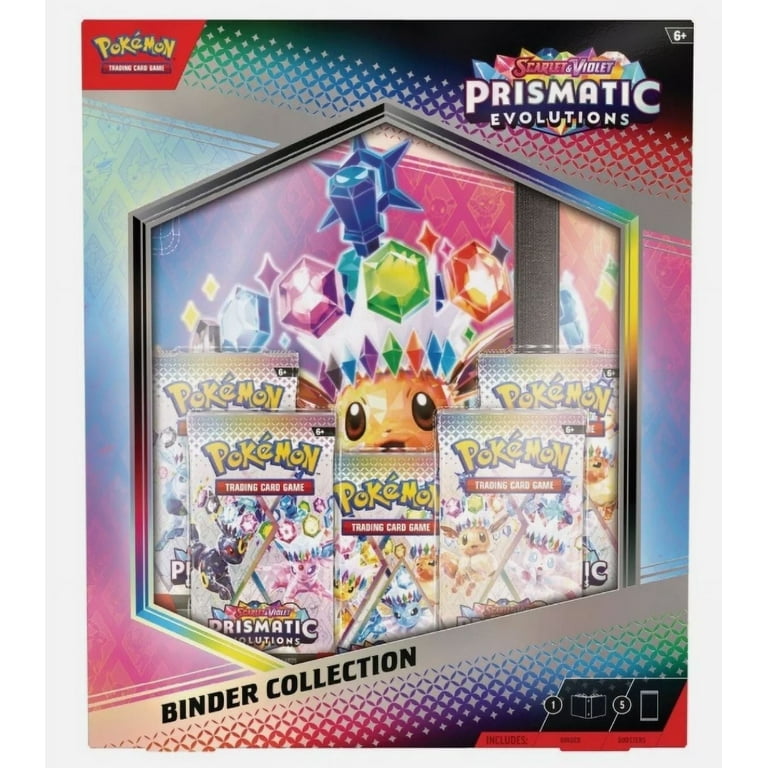 海外ポケモン Prismatic Evolutions バインダーコレクション Pokemon Scarlet & Violet: Prismatic Evolutions Binder Collection